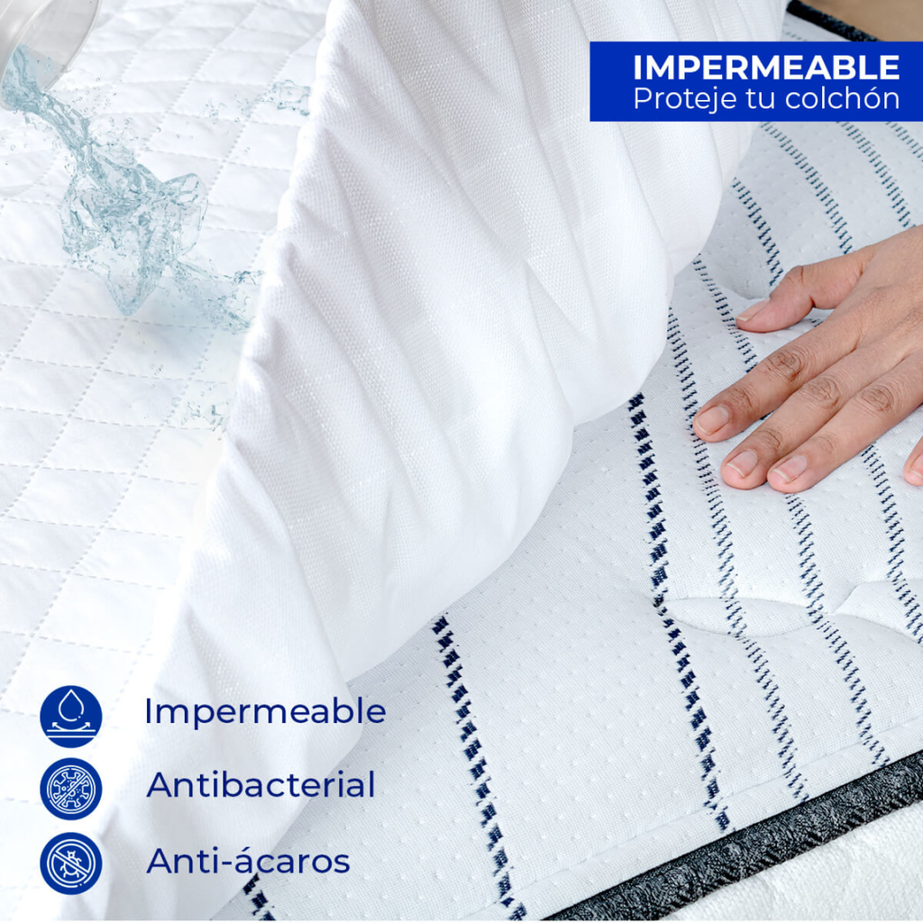Protector De Colchon Essence Impermeable