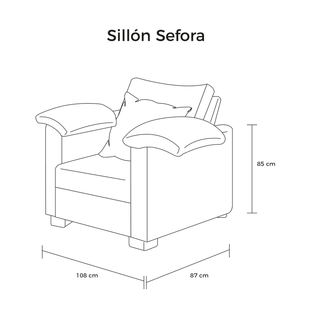 Sofá Individual Sefora