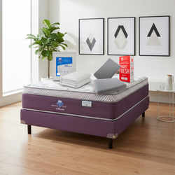 Paquete Juego New Aurora + Protector Essence + 2 Pack Almohada Night Fresh