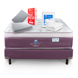 Paquete Juego New Aurora + Protector Essence + 2 Pack Almohada Night Fresh