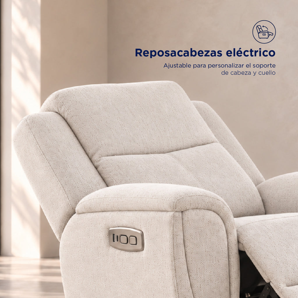 Sofá Reclinable Eléctrico Milo Spring Air Arena