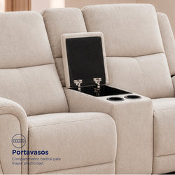 Sofá Reclinable Eléctrico Milo Spring Air Arena