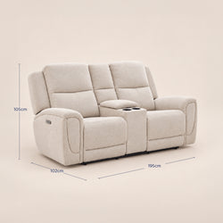 Sofá Reclinable Eléctrico Milo Spring Air Arena