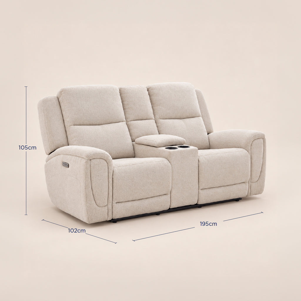 Sofá Reclinable Eléctrico Milo Spring Air Arena