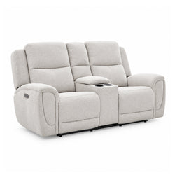 Sofá Reclinable Eléctrico Milo Spring Air Gris Plata