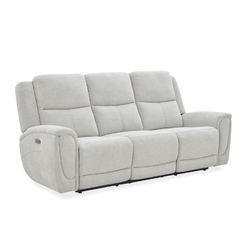 Sofá Reclinable Eléctrico Milo Spring Air Gris Plata