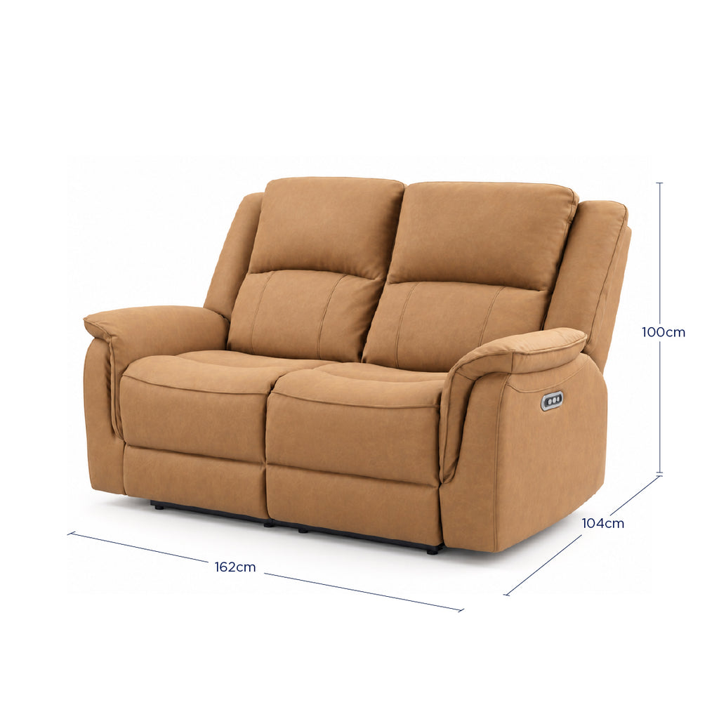 Sillón Reclinable Eléctrico Sedona Spring Air Café
