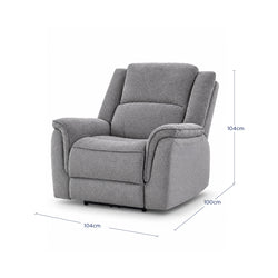 Sofá Reclinable Eléctrico Sedona Spring Air Gris