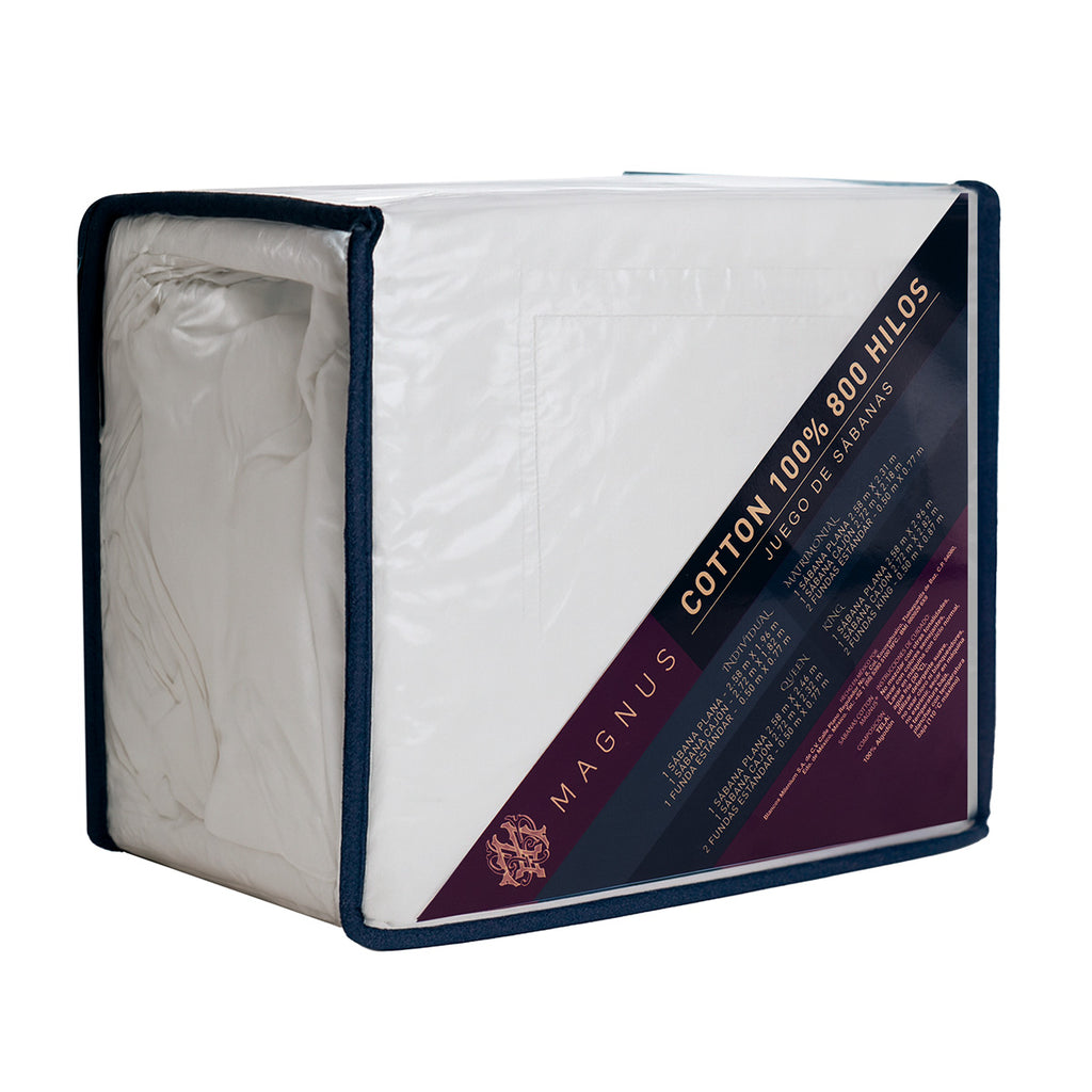 Sábanas Magnus Algodón 800 Hilos