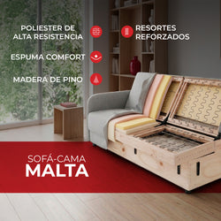 Sofá Cama Matrimonial Malta