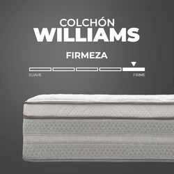 Paquete Juego Williams + Protector Essence + 2 Pack Almohada Night Fresh