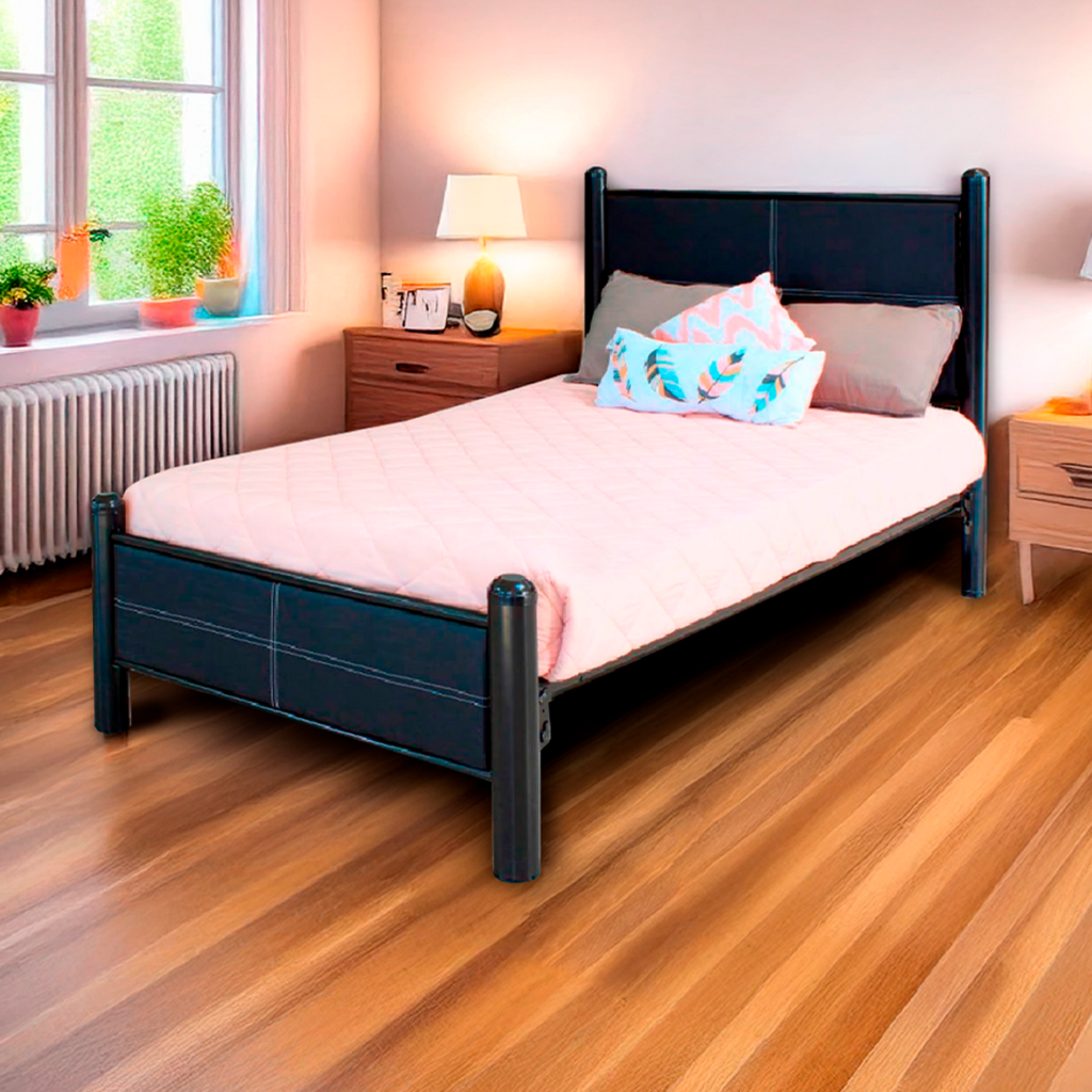 Cama Cruzze Chocolate Individual