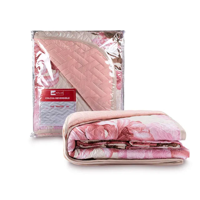 Edrecolcha Doble Vista Atlas Salmón