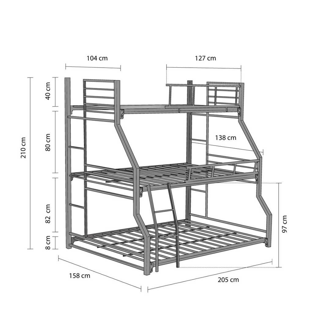 Litera Sofia 3 Niveles
